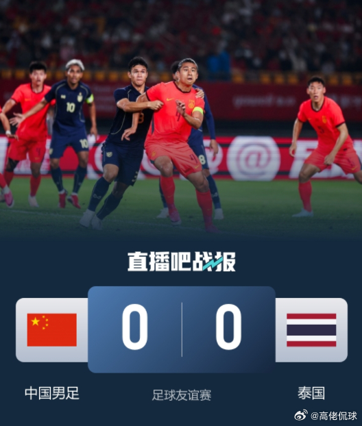 国际友谊赛中国vs泰国金华国际足球邀请赛全场战报出炉⚽ 本场对决在金华体育中心体