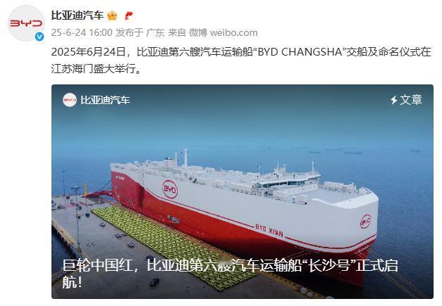 其实和小米一样，比亚迪也是被黑得越狠，说明越势不可挡，不管是国内还是国外。
上个