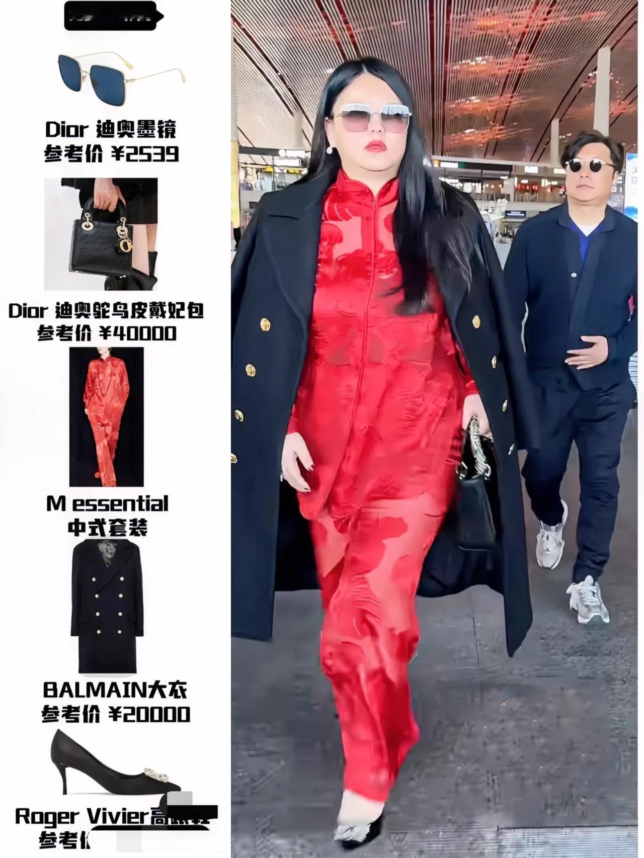 李湘这一身，直接一套房的首付
50万都抵挡不住，这不是富
而是豪，她的200斤就