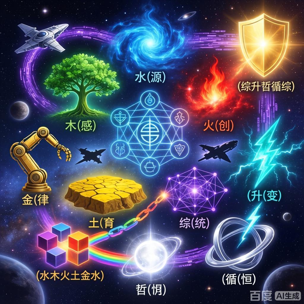 掌握道心规律体系之心髓：源感创育律统变明恒。这“源感创育律统变明恒”看似玄奥，实