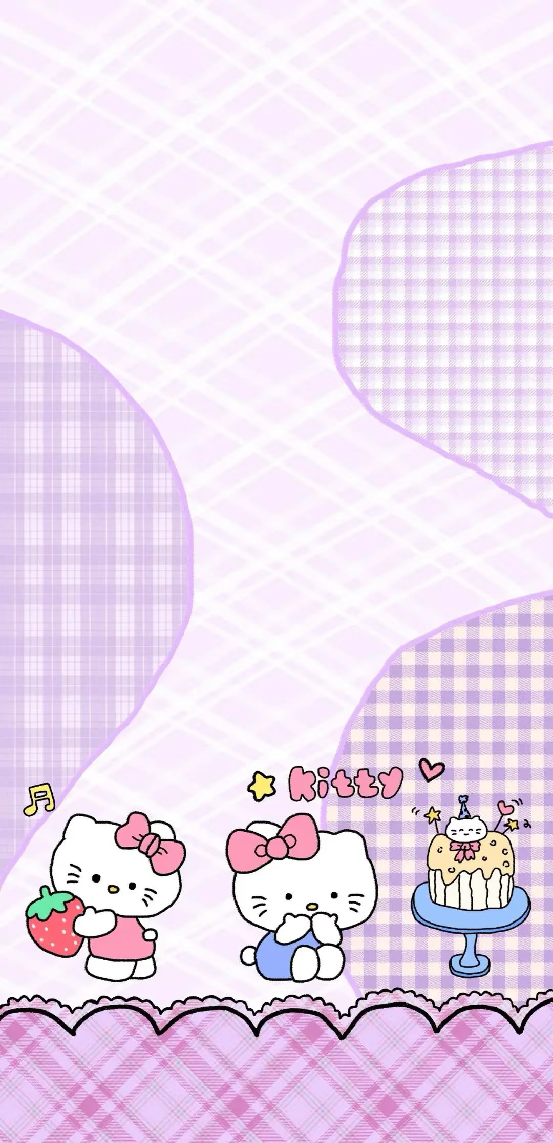 Hello Kitty壁纸分享三丽鸥｜可爱壁纸｜少女心壁纸｜甜美壁纸｜软萌壁纸｜