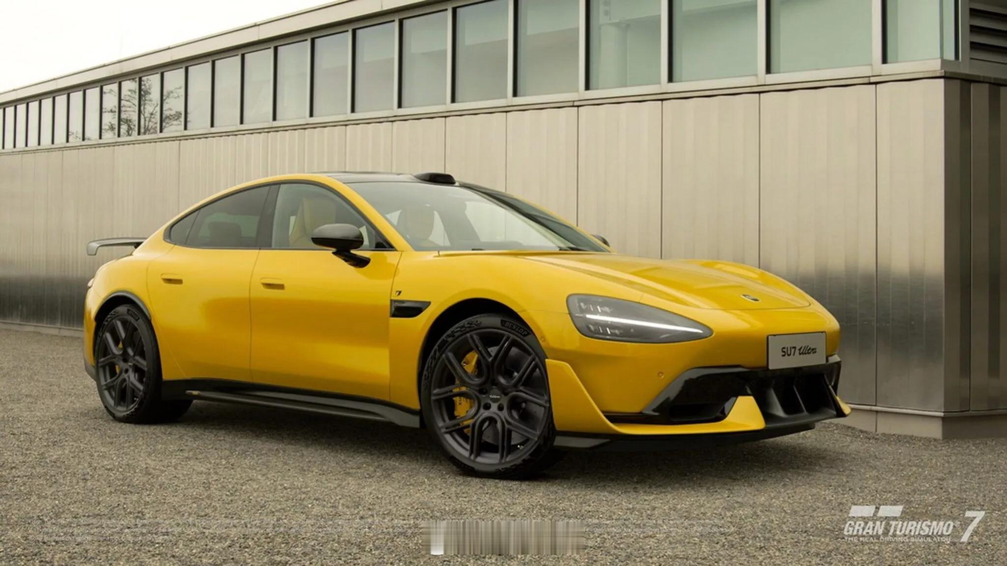 雷军回应SU7Ultra入驻GT7小米SU7 Ultra已正式入驻《Gran T