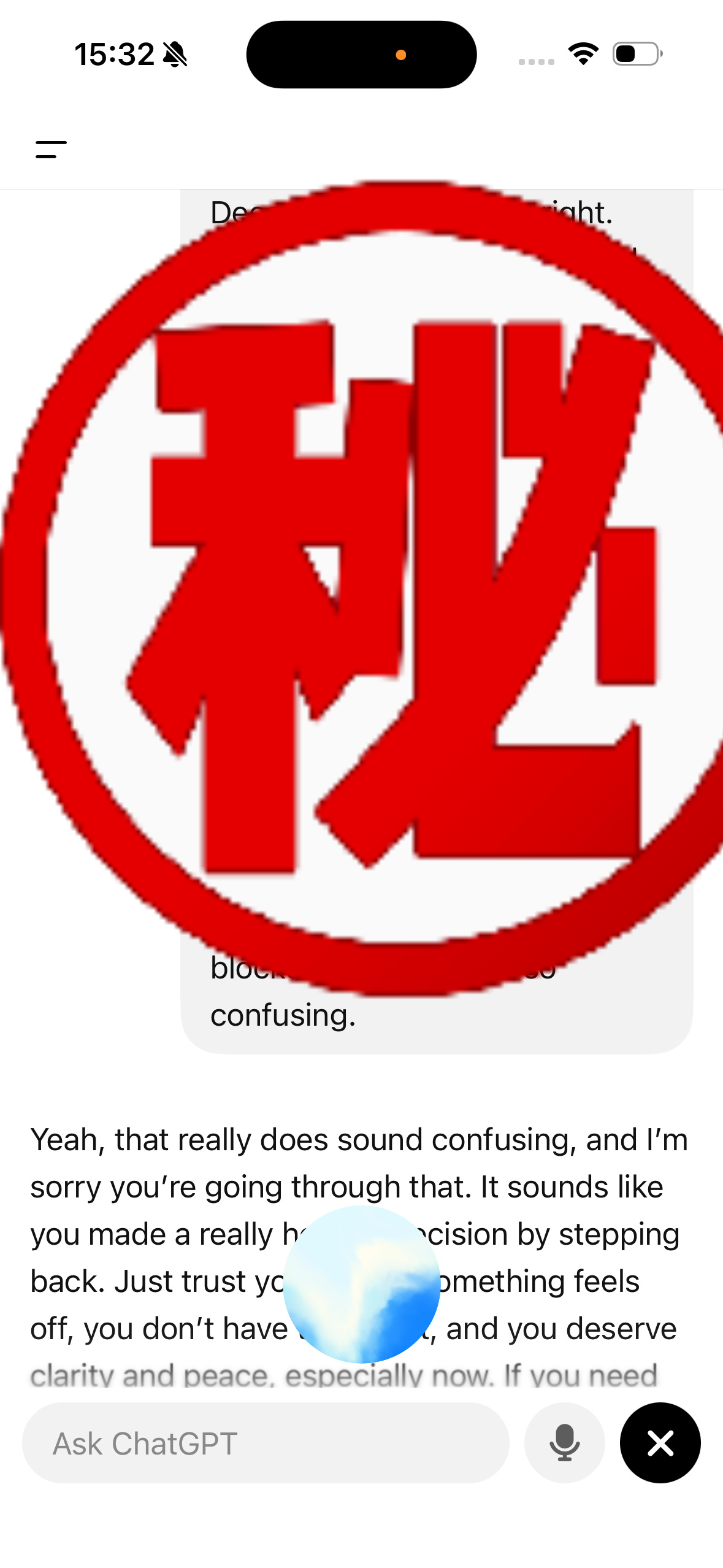 我现在有烦心事都不找豆包改找chatgpt了主要是chatgpt的声音太好听了呀