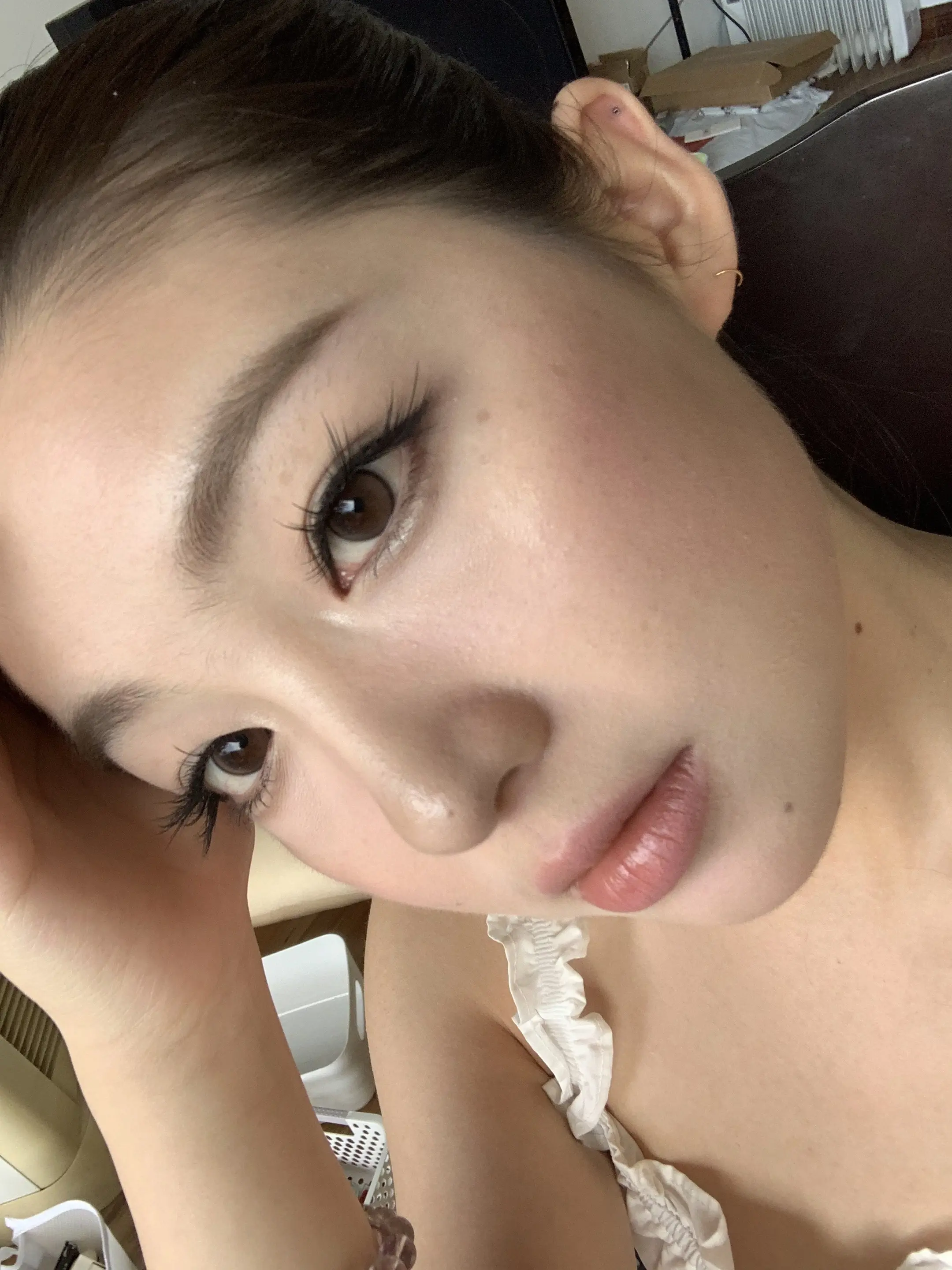 膏药贴起来…