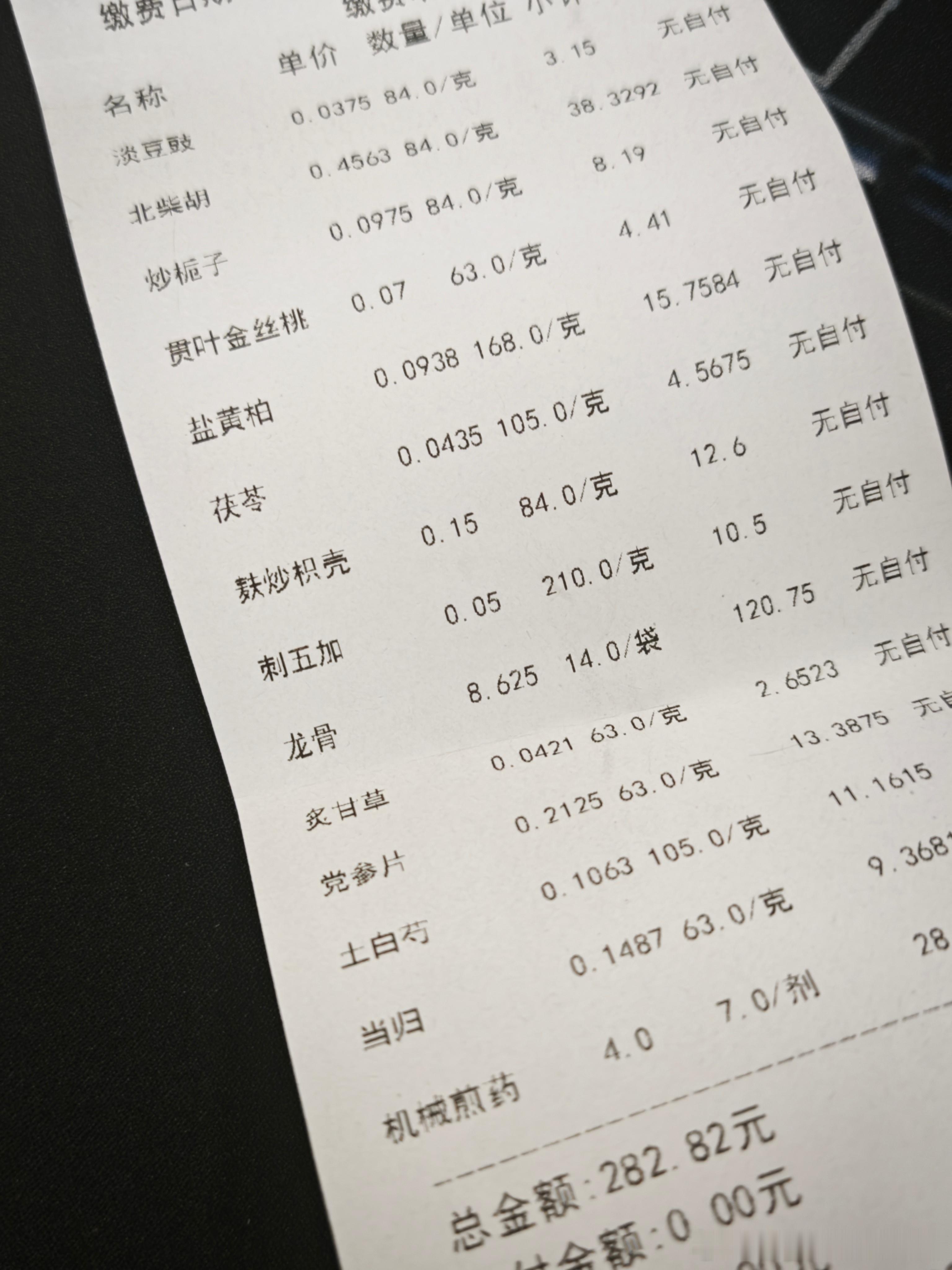 早上去复查了一下天天喝点中药还是有点效果的