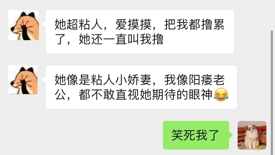 到家第二天家长已经被粘的受不了[允悲][允悲][允悲] ​​​