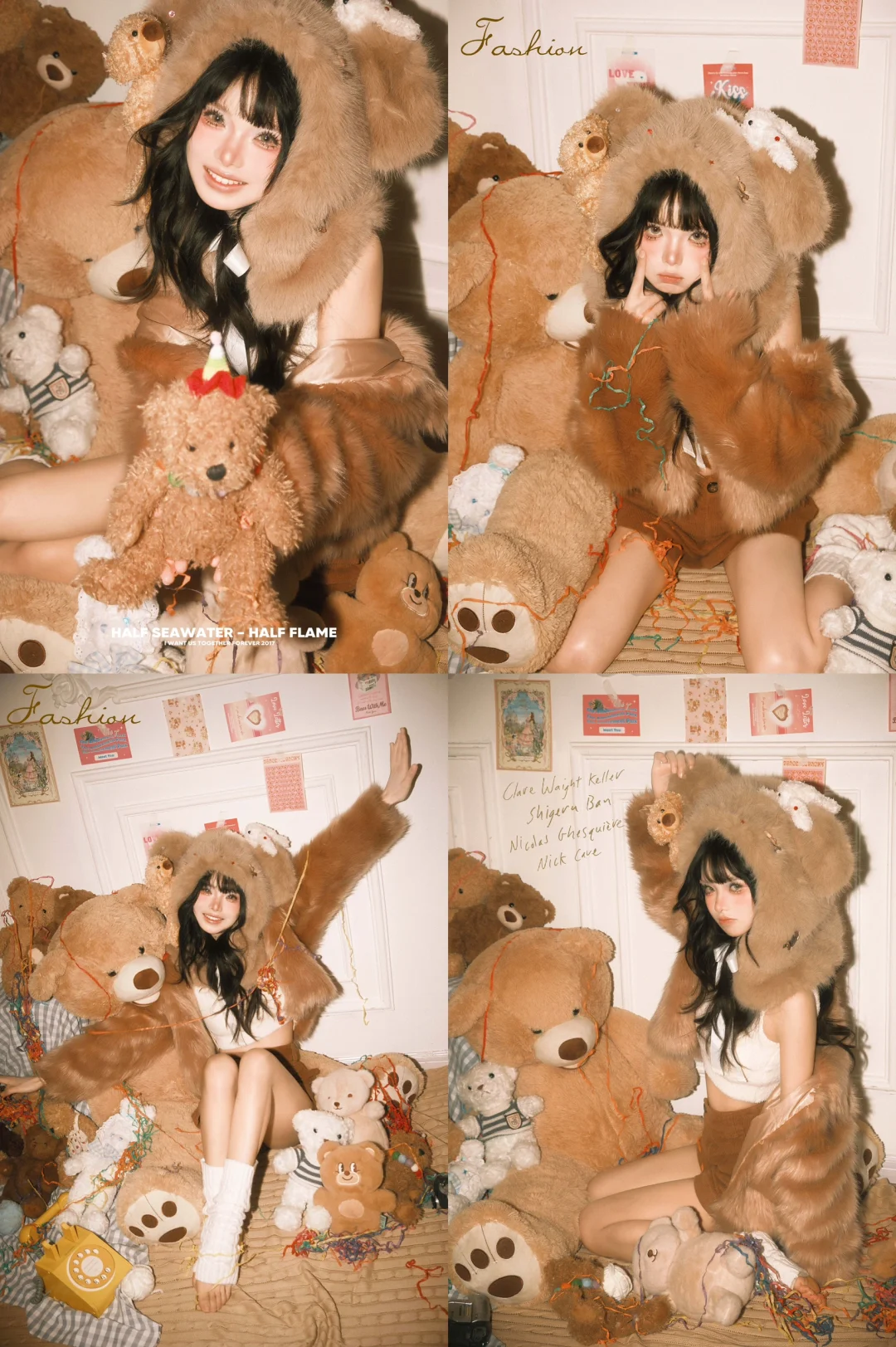 哇塞好可爱的🐻bb！小熊开会啦