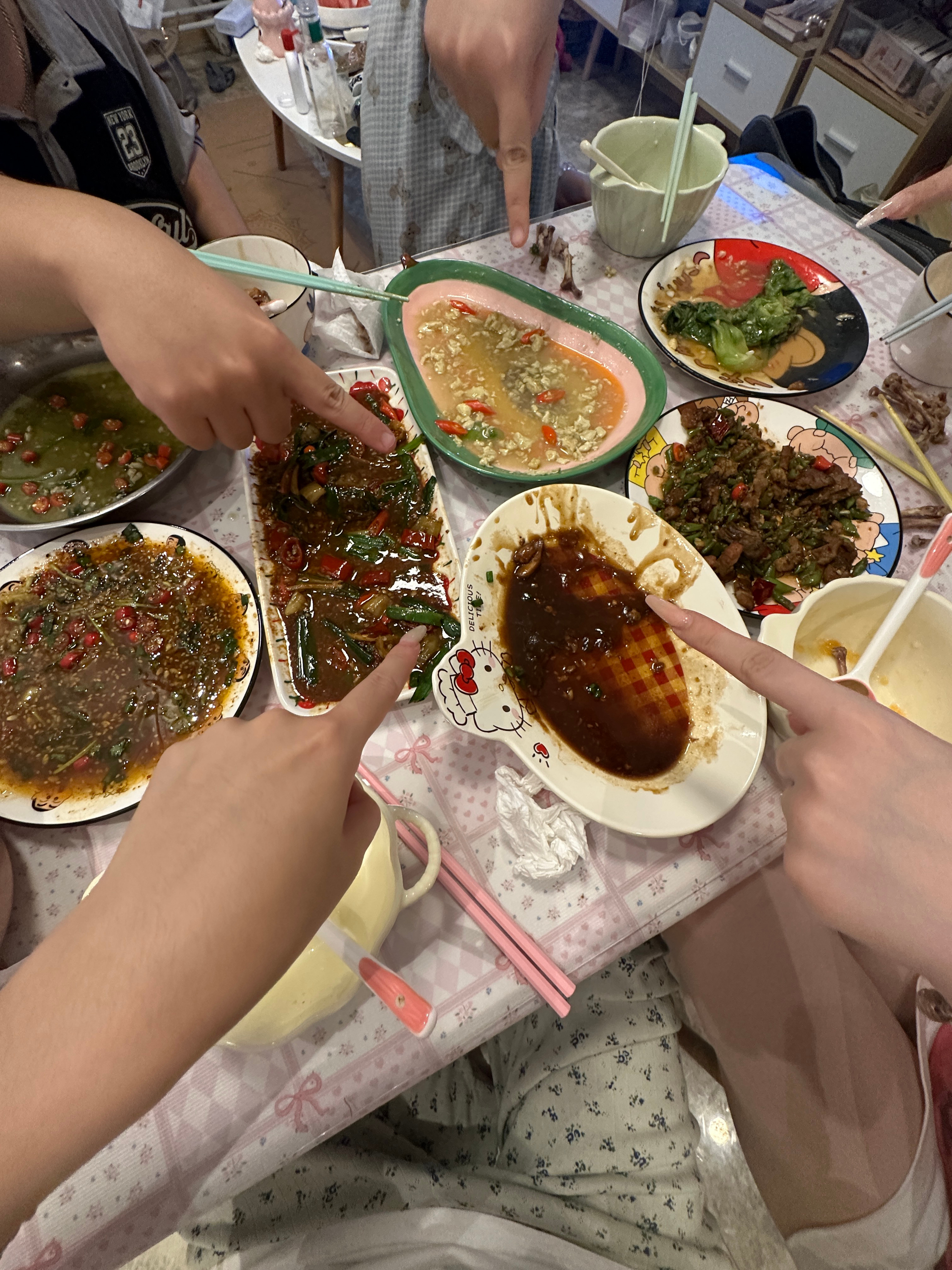 炒的菜都被吃完了什么实力 ​​​