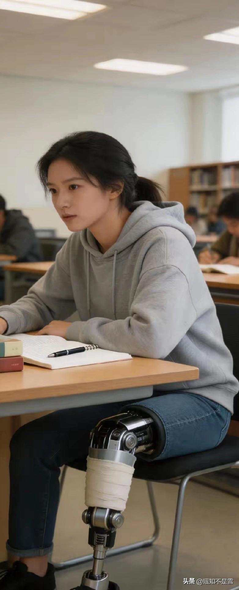 6月7日，河南驻马店上蔡县18岁女孩秦小佩迎来高考。她因2025年3月救人被货车