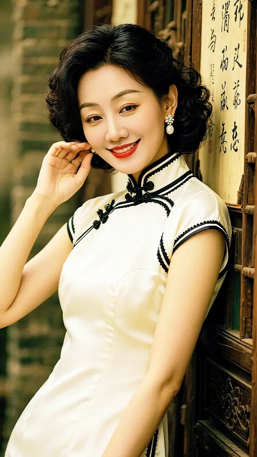 AI民国旗袍照 ai创作 玩法达人广告分成伙伴计划