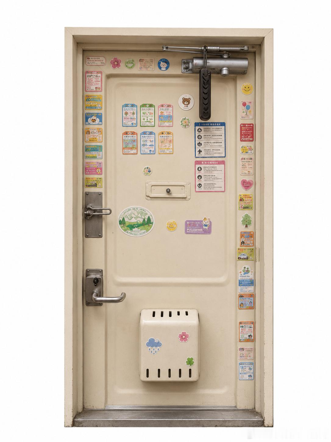 【第181扇🚪】很奇怪的一扇门，乱七八糟的，但还挺有创意 