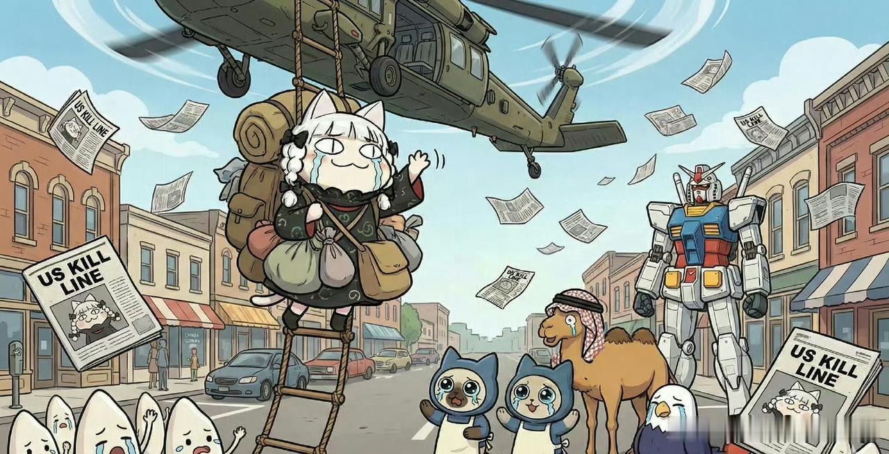 出大事了，前不久提出kill line这个概念的牢A，要跑路回国了！

为啥？因