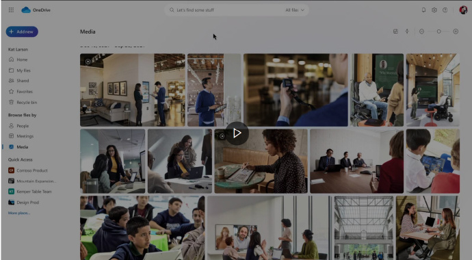 微软宣布 OneDrive 网页版新体验已经开始向个人用户推送，新体验包括新的 