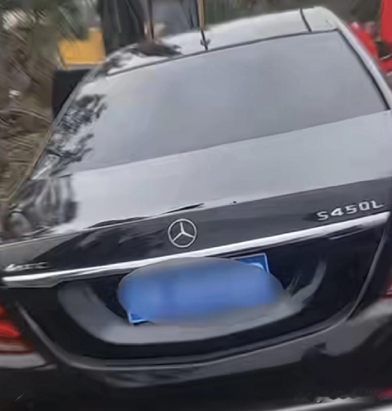 春日生活打卡季辽宁子车牌带8888的奔驰S450L当陪葬品，相关部门已经介入。