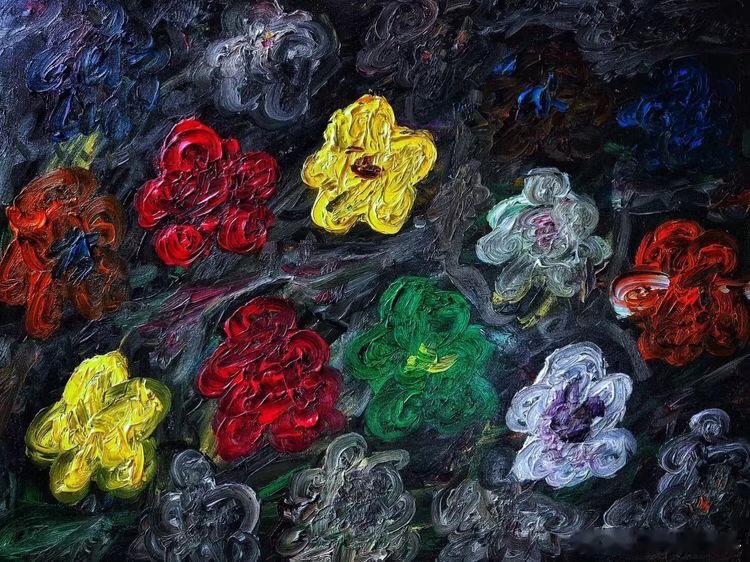 摄影人  王鹭佳：2021油画作品。油画王鹭佳
