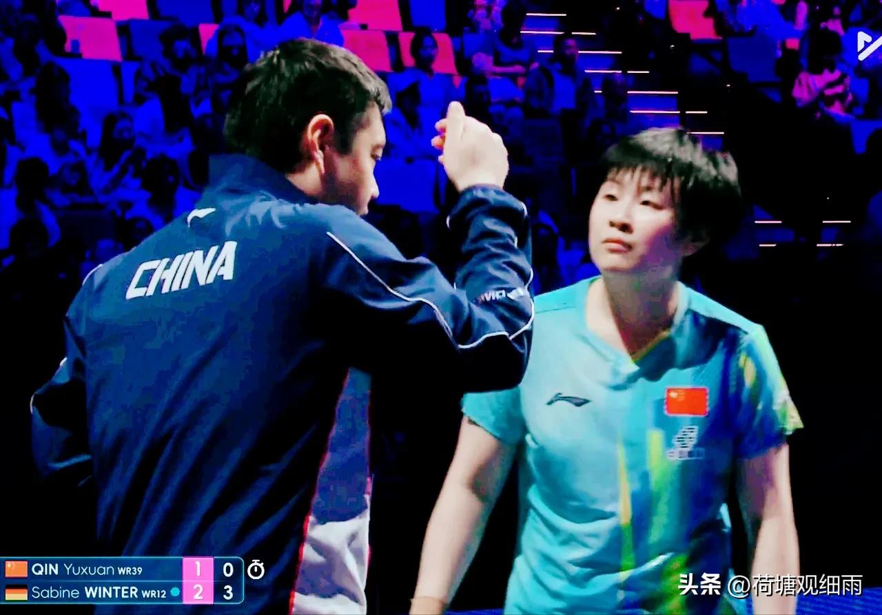 不要对覃予萱寄予太高的期望，她不怕速度型选手，怕旋转和节奏型选手，这是成为顶尖选