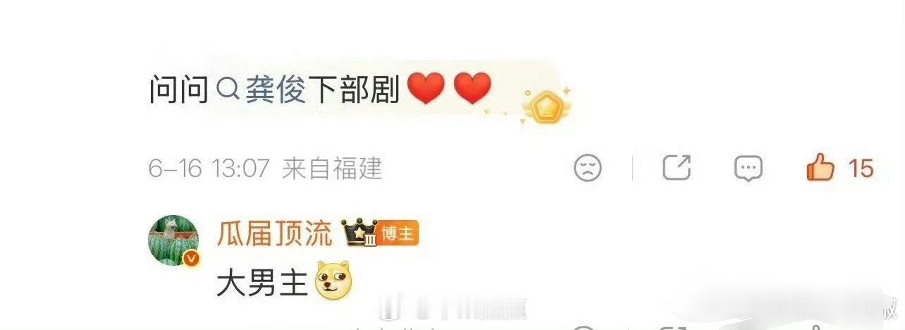 龚俊在大男主的赛道扎根了