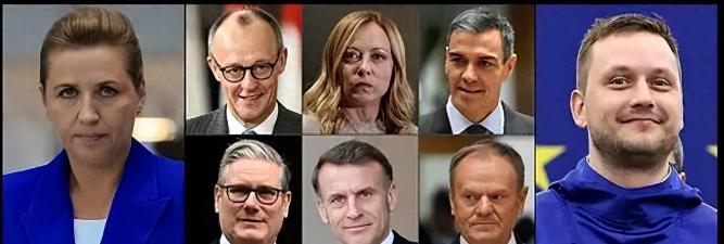 美欧撕破脸？
法国、德国、意大利、波兰等7个欧洲大国领导人，直接组团发布联合声明