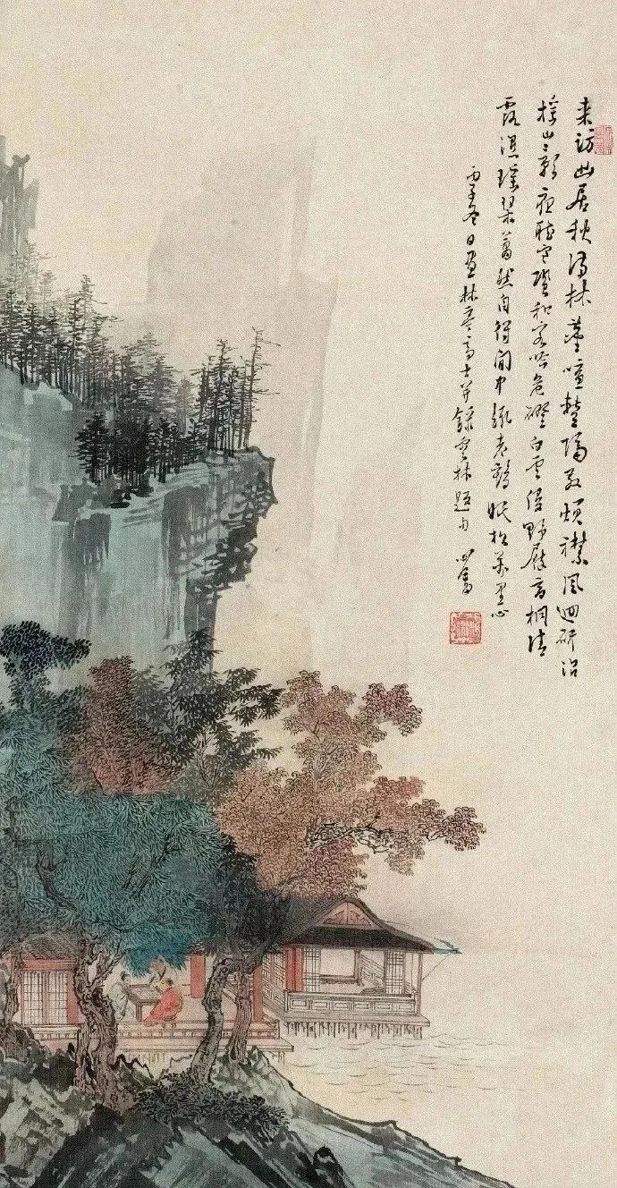 【溥儒 山水画欣赏】

溥心畲（yú）（1896～1963）原名爱新觉罗·溥儒，