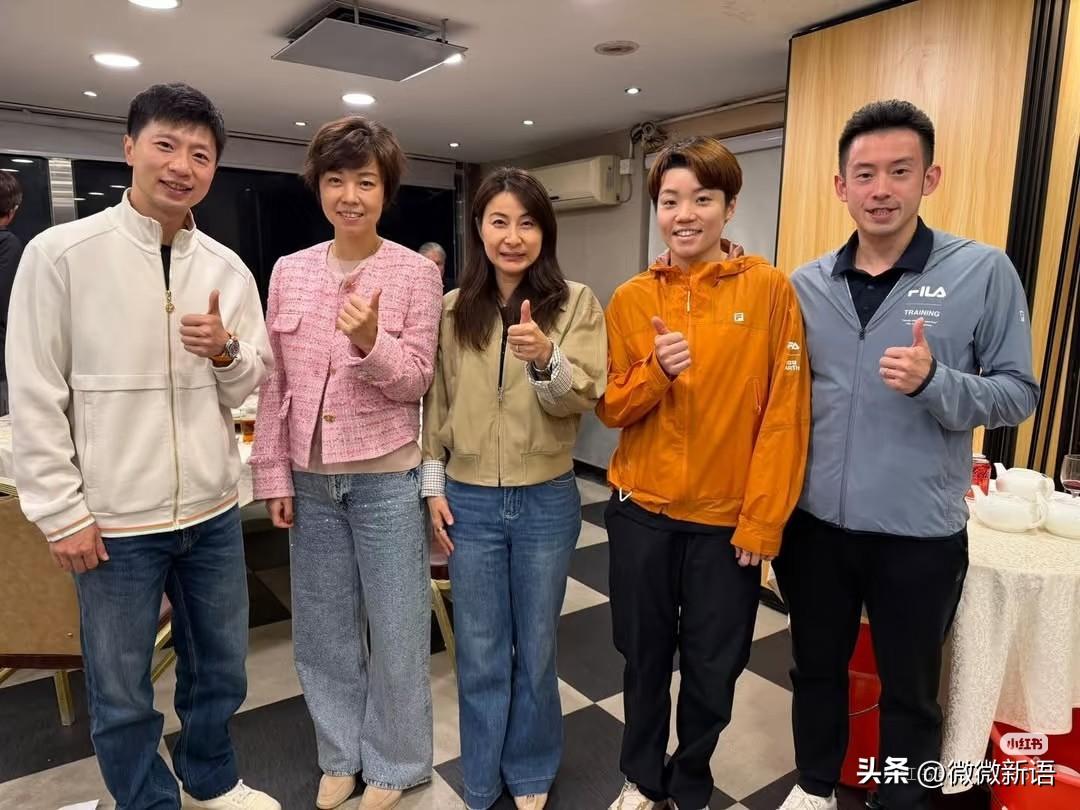 杜凯琹说见到郭晶晶、张怡宁、马龙后紧张到说不出话，只敢两眼放光芒，这时候就又回到