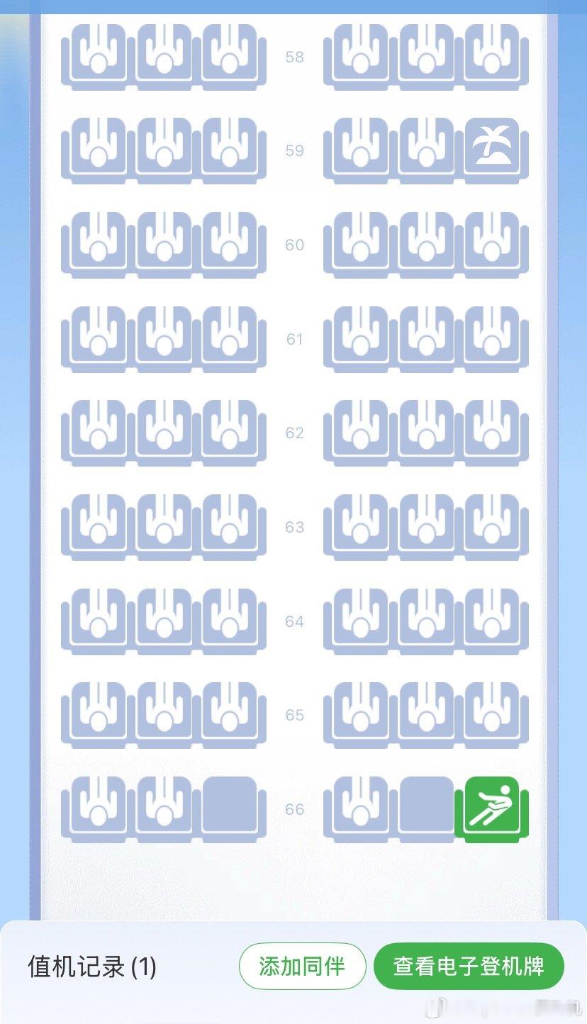 果然没人愿意挨着我🤓 