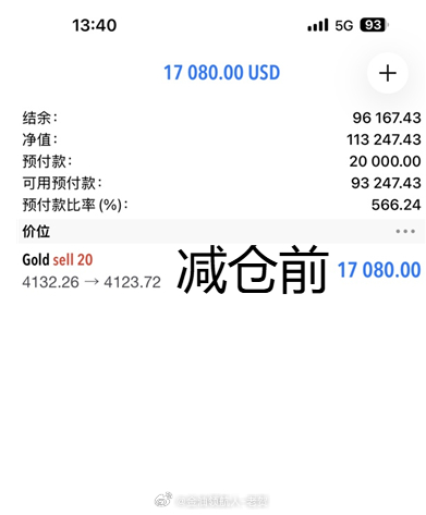 90点利润手到擒来！空单进场就赚，场外跟单的兄弟们可以跟随老贺的操作，咱们一起拿