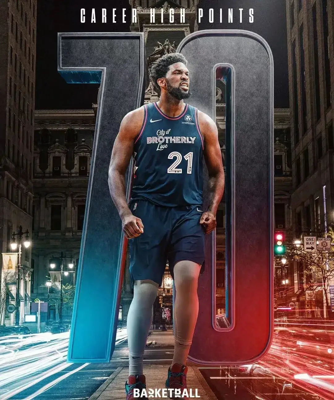 本赛季至今！场均得分超过25分，且投篮命中率超过50%的球星如下：​1，恩比德: