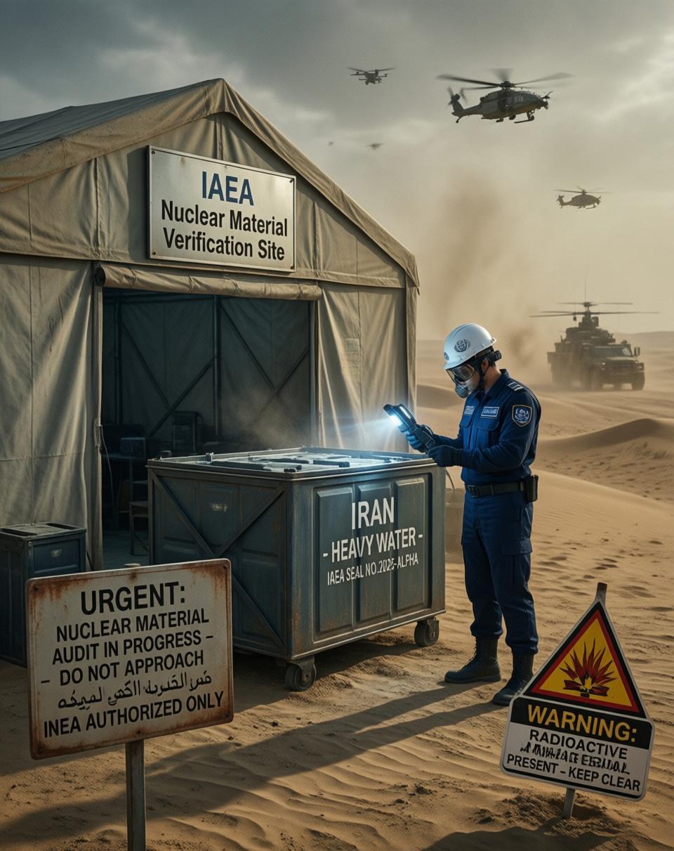 战争警报拉响！IAEA紧急警告：伊朗核材料核查已刻不容缓，中东站在悬崖边缘

据