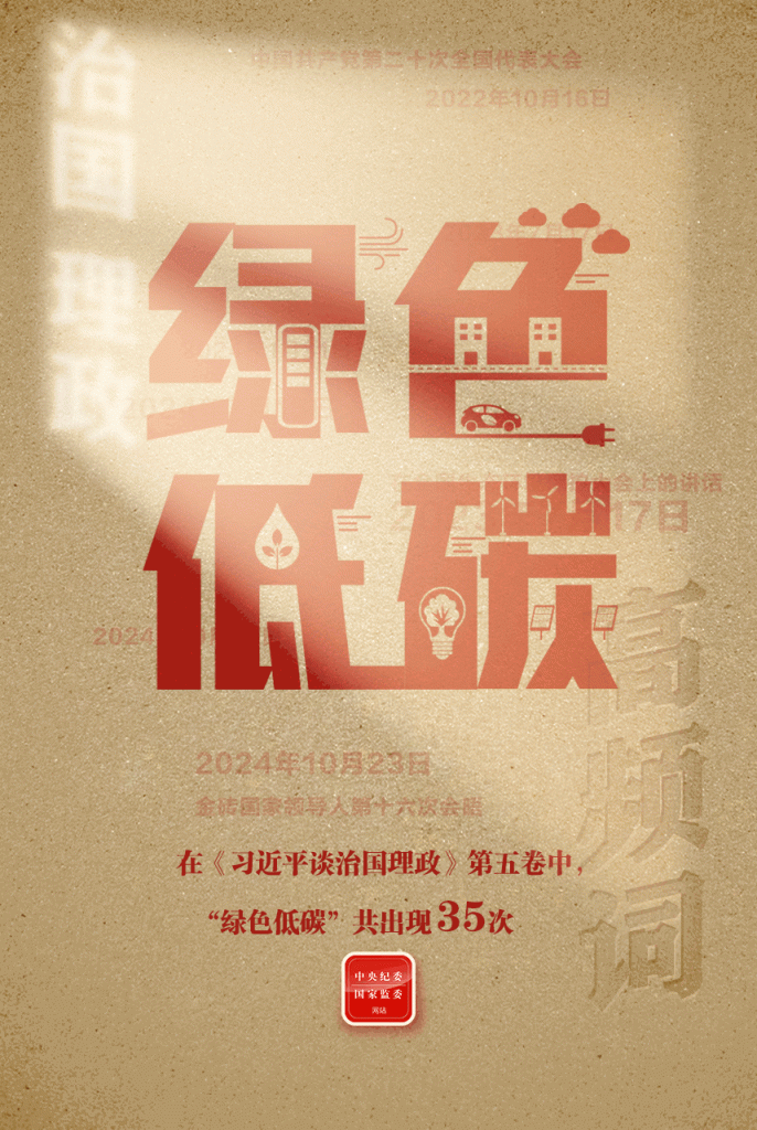 从高频词学《习近平谈治国理政》第五卷丨绿色低碳