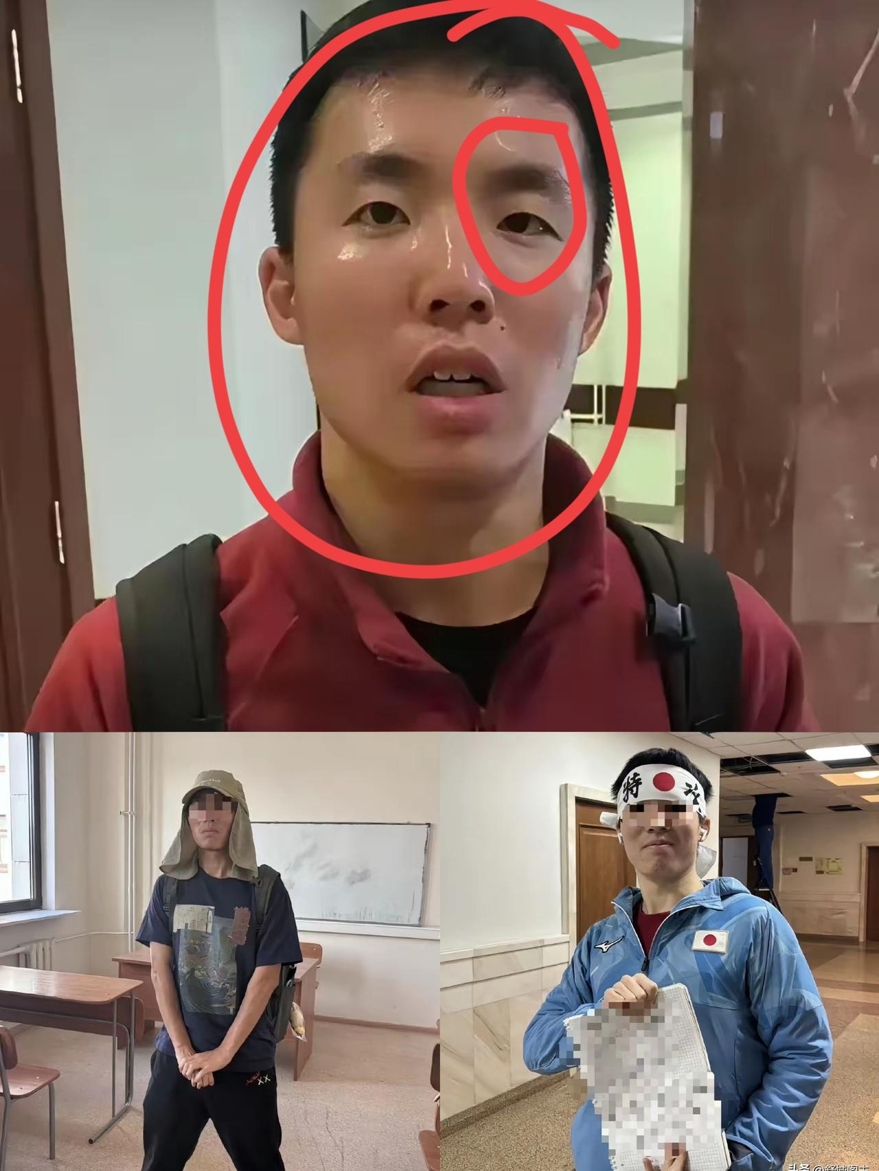 可以肯定的是，陈宇昕大概率不是真正的汉人，而是有着隔壁邻居的血统，你看看他的脸型