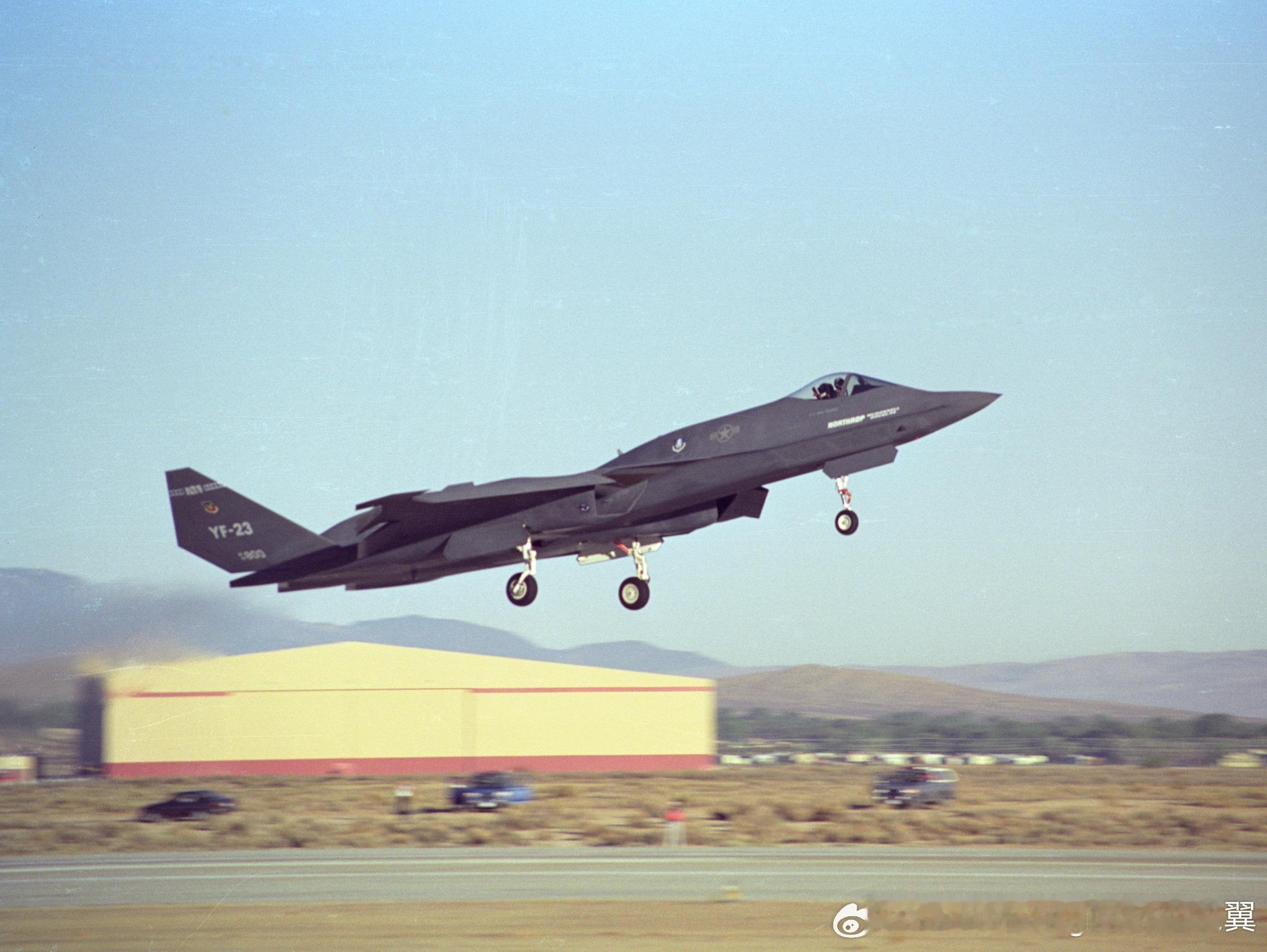 YF-23 PAV-2的一些试飞照片，其中有些之前没有看过 