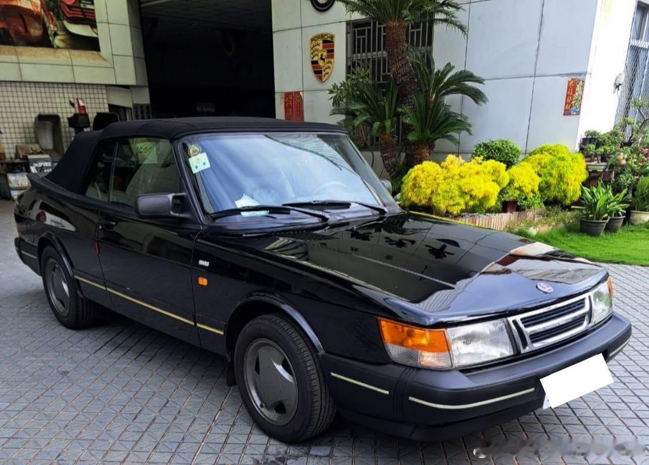 台湾老车1994年SAAB 900 turbo Convertible ​​​