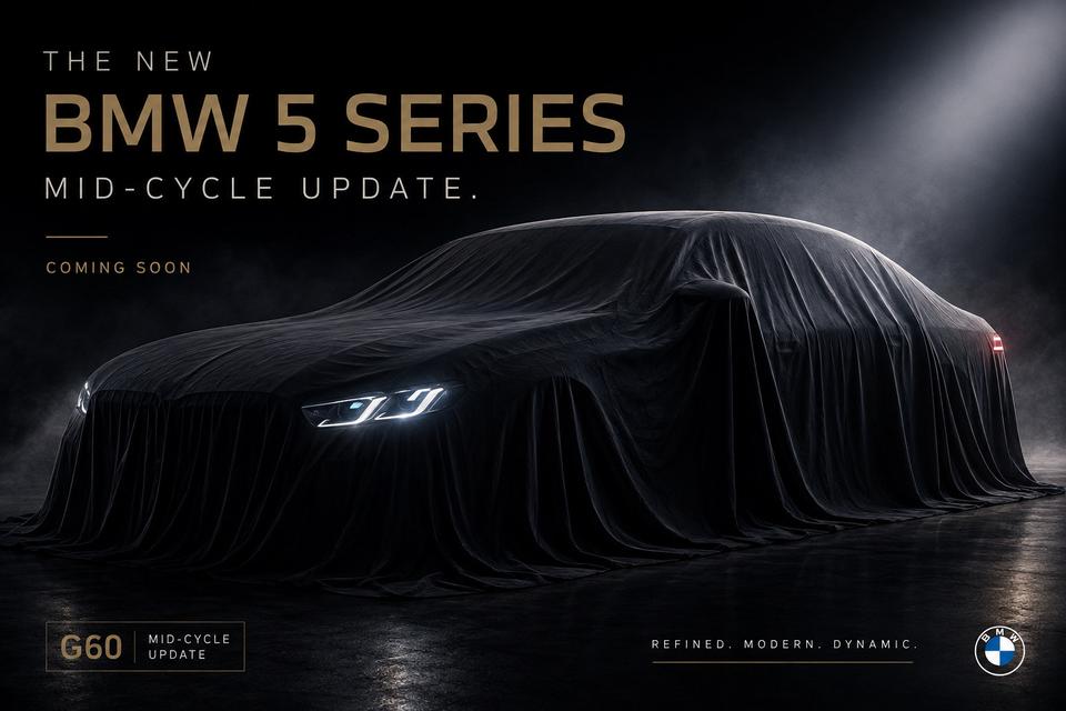 全新宝马5系中期改款预计2027年发布，你觉得它会是什么样子？宝马 BMW 宝马