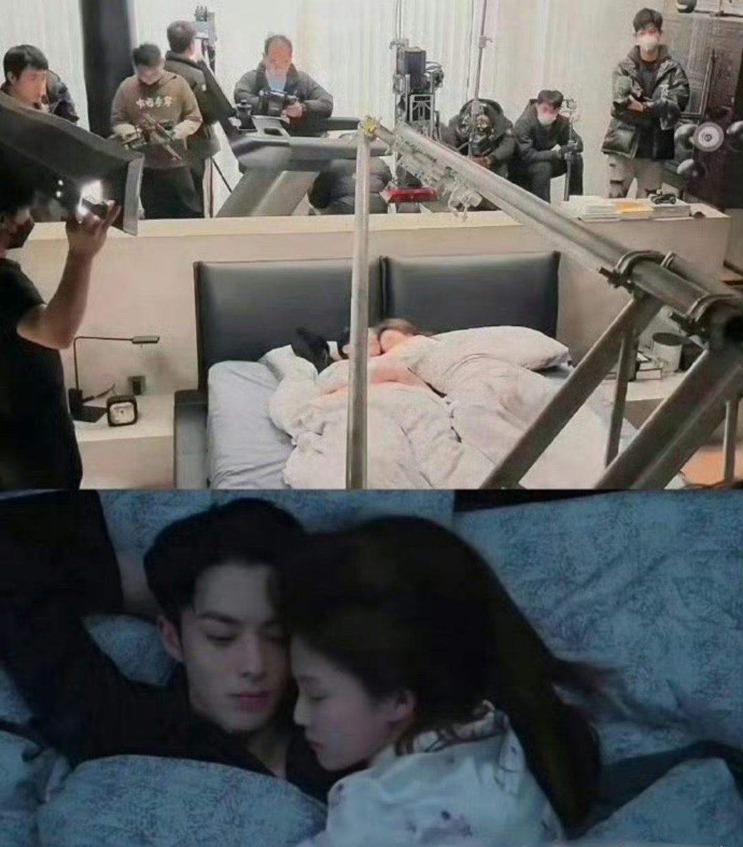 360度无死角拍摄，演员会有反应才怪。 ​​​