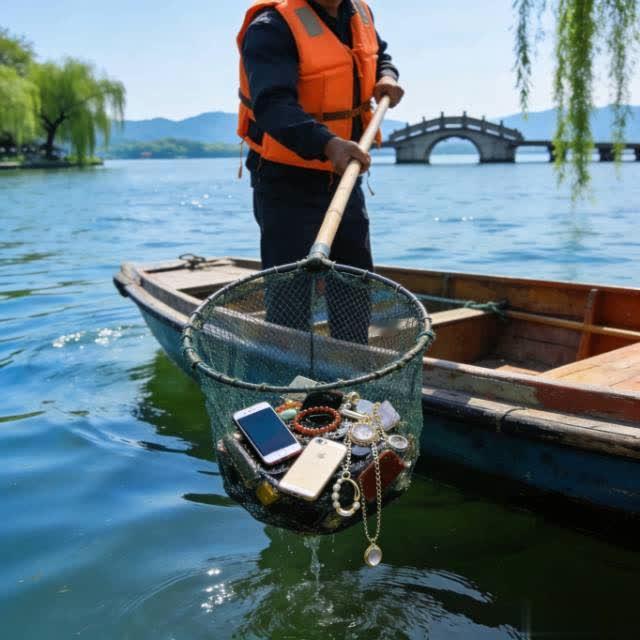 西湖600万捞金背后的人间真实
看到西湖捞出600万财物的新闻，第一反应不是惊叹