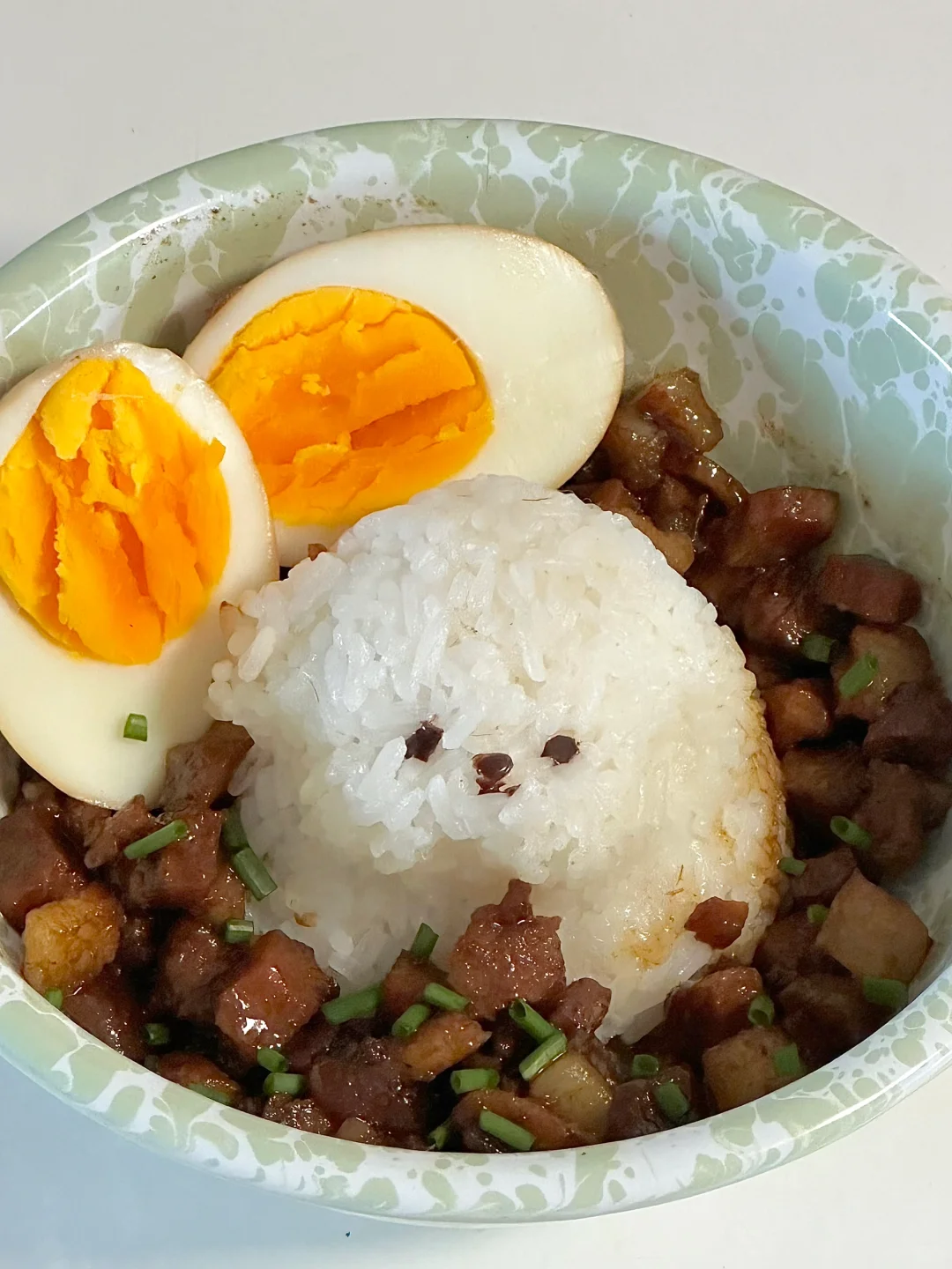 比熊狗狗卤肉饭