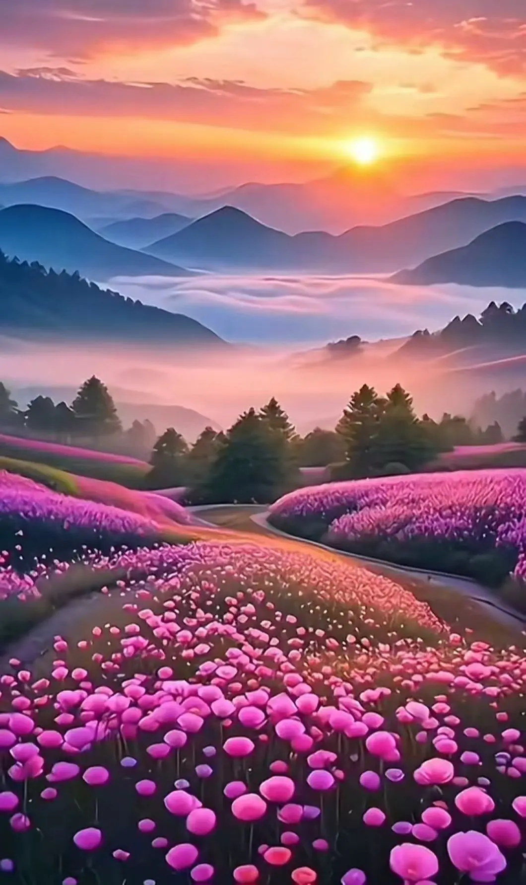 平安就好联系不联系都不重要，重要的是这么好看的花