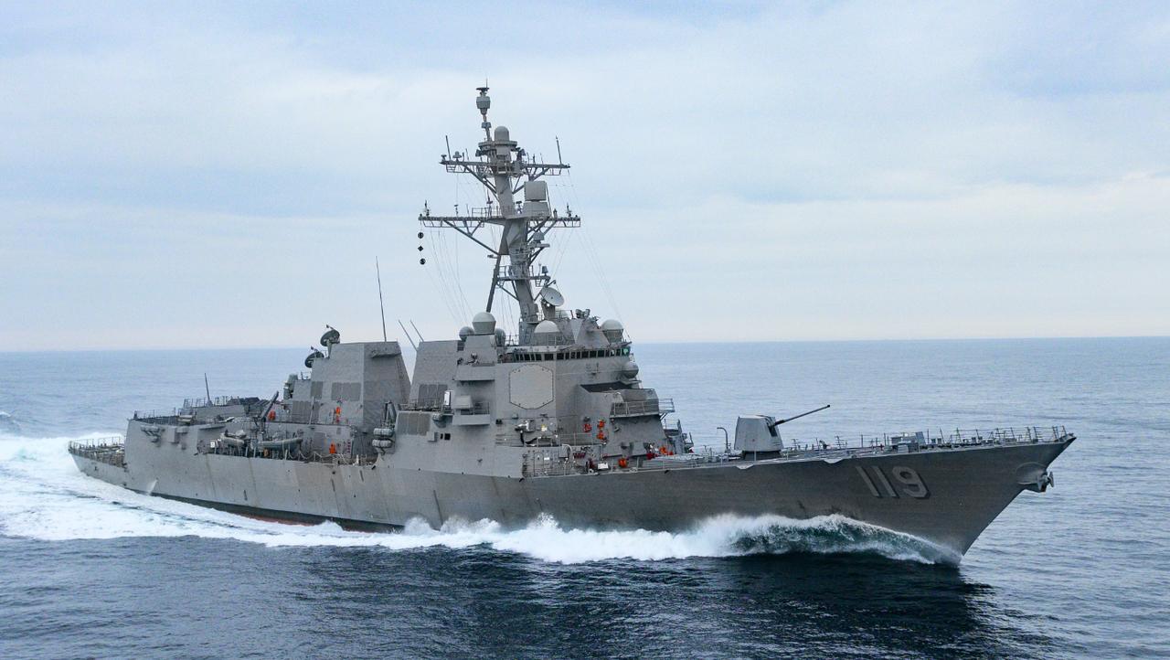 美驱逐舰结束访问离开以色列埃拉特港

  当地时间2月1日，美国海军中央司令部、