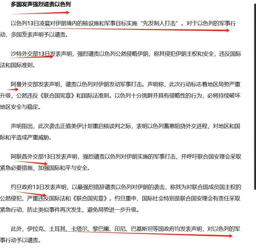 团结是就力量！
面对鱿鱼在中东的胡作非为，无视、违反、践踏国际法和《联合国宪章》