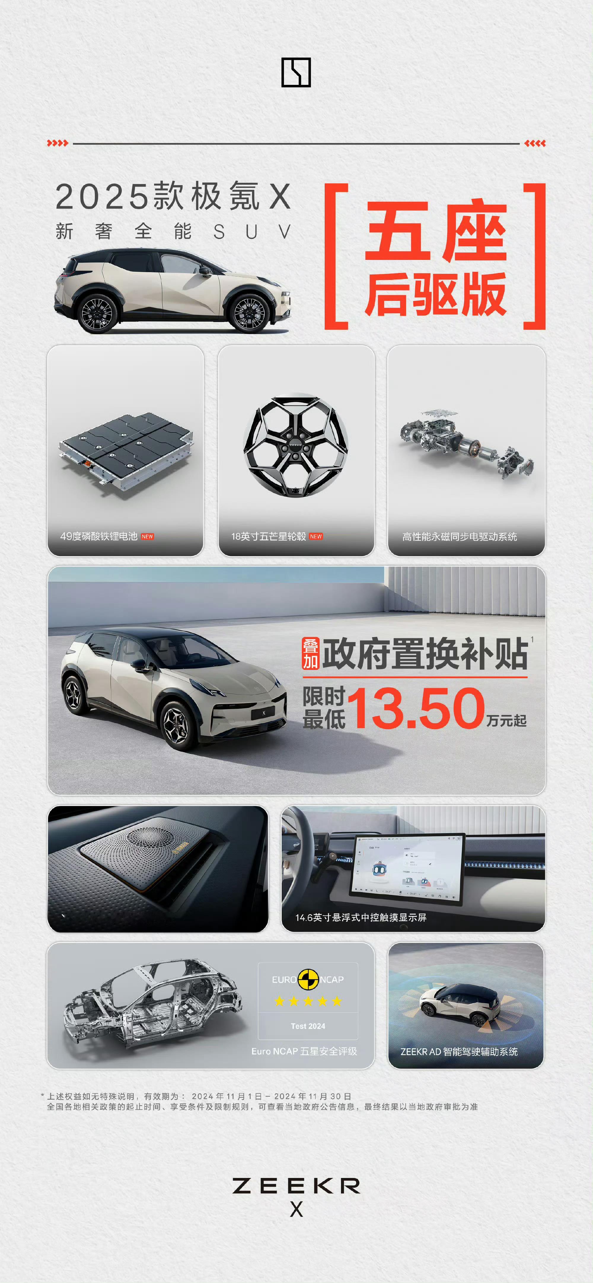 #13.5万极氪X开回家#竟然是真的，极氪X这个价格真的相当可以了！ ​​​