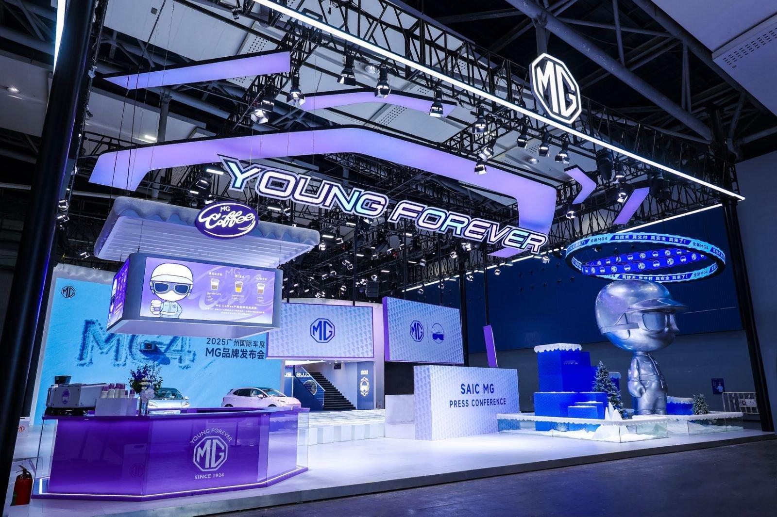 2025 广州国际车展上，MG 品牌以 “技术落地 + 品牌焕新” 双动作引爆全