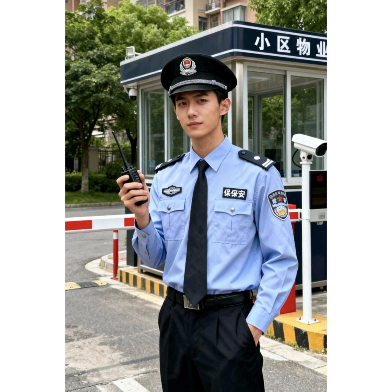 武汉理工毕业的熊先生最近可算火出圈了！穿着保安服也能穿出不一样气场的他，是个80