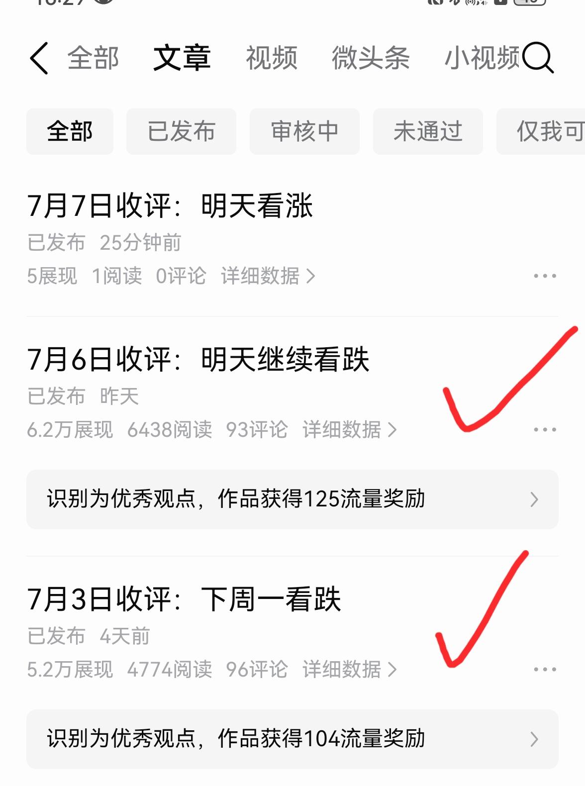 老手说股：（6）
家人们，今天的收评审核通过了，可是不推送。明天看反抽4000点
