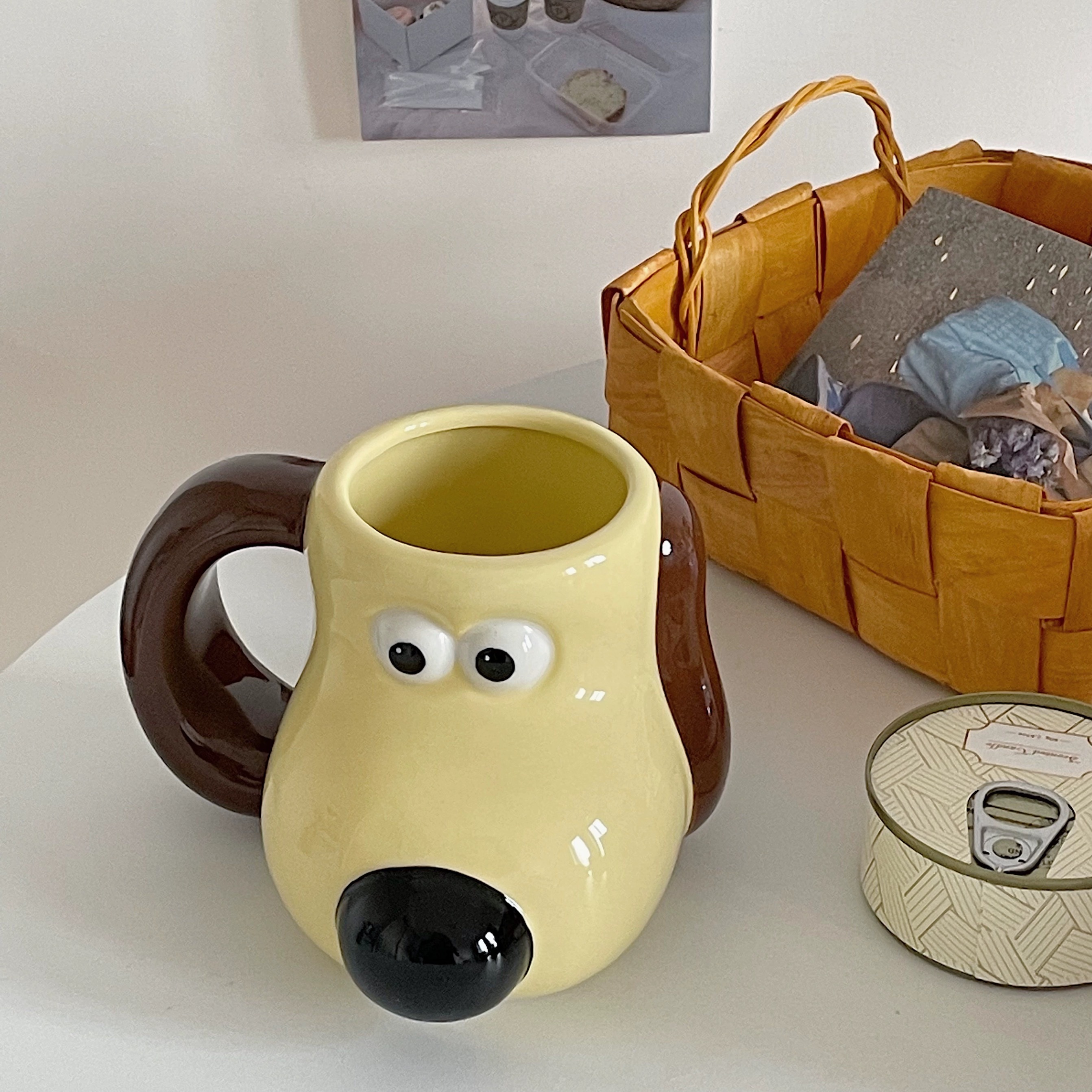 今天来颂小狗杯子！！我已经下单了准备旅游回来就美美用上！！！从这条➡️的平仑里！