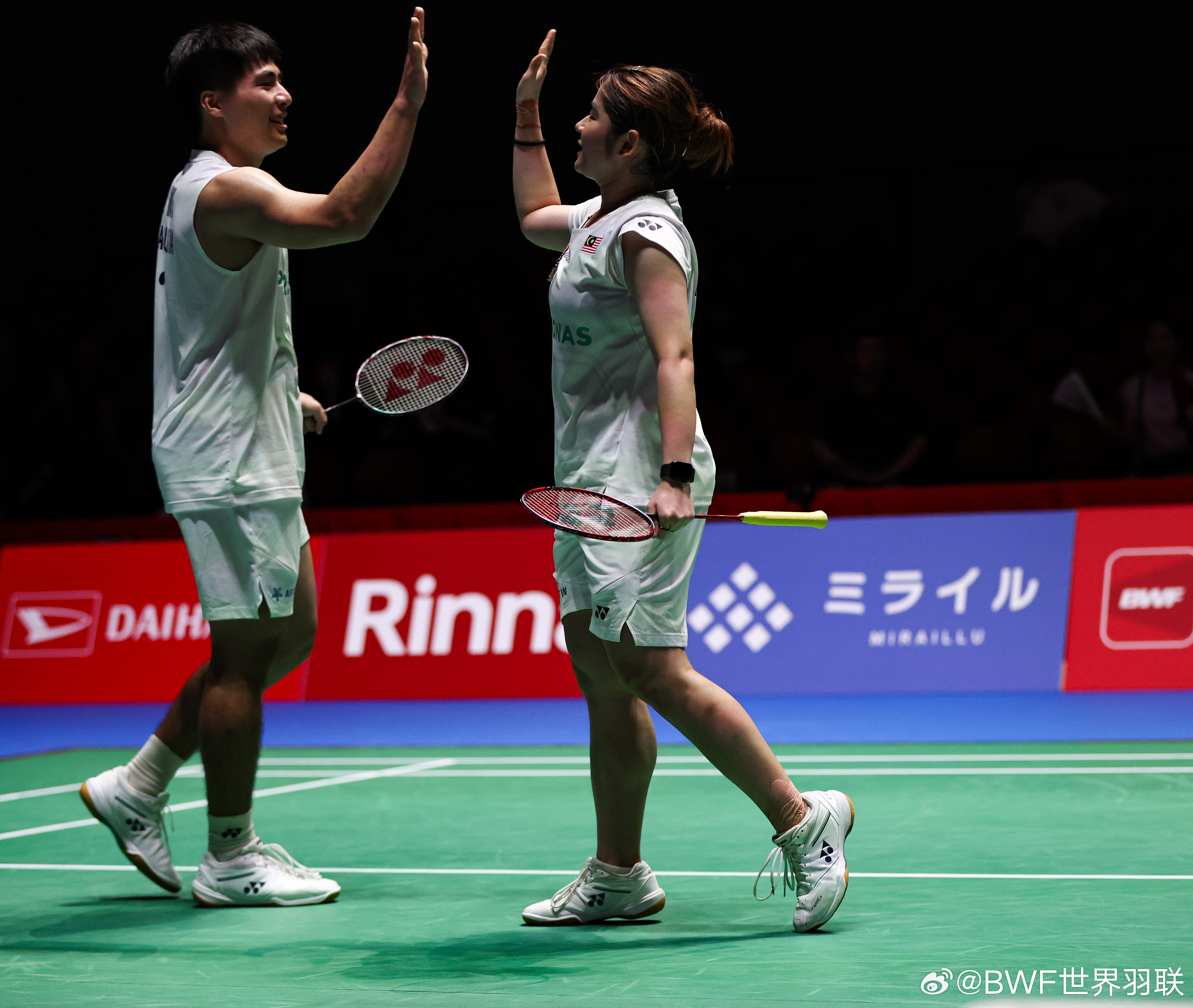 2026年日本羽毛球公开赛 1/4决赛赛况🔥黄显维/钟舒韵21-17 21-1