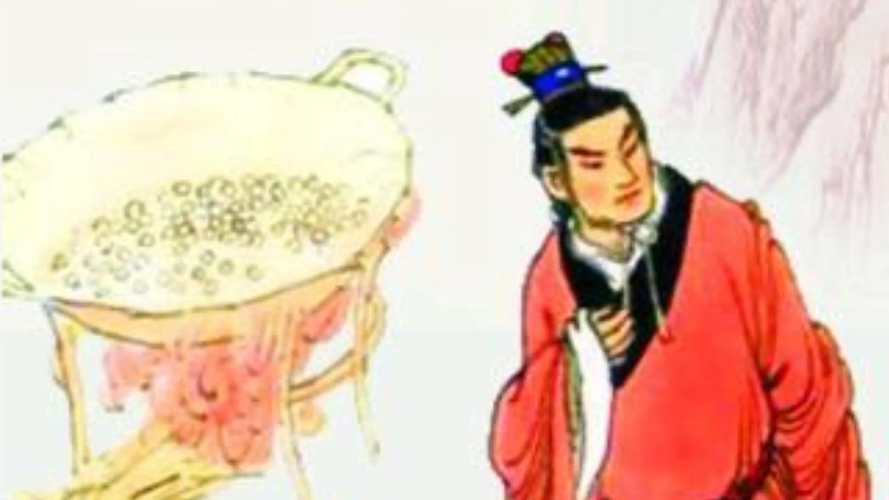 曹植七步成诗，感动了同父异母的兄长曹丕：

煮豆燃豆萁，豆在釜中泣。
本是同根生