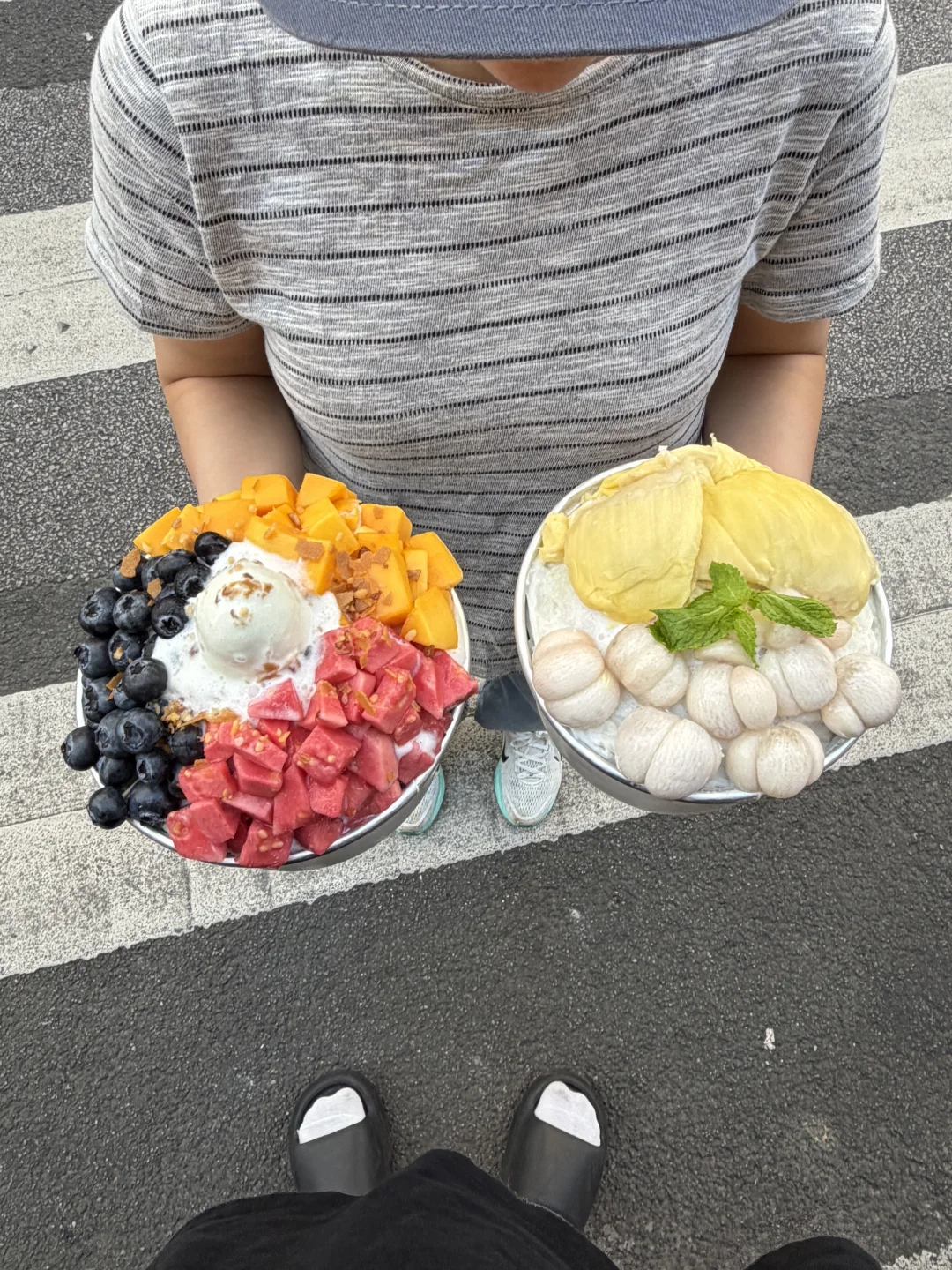 (柳州)终于吃到心心念念的🍧榴莲山竹冰了！！
