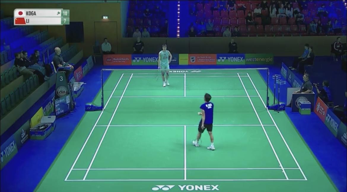 李诗沣以速败日本选手结束了自己回归赛场的第一场比赛，虽说某种程度对于伤愈的运动员