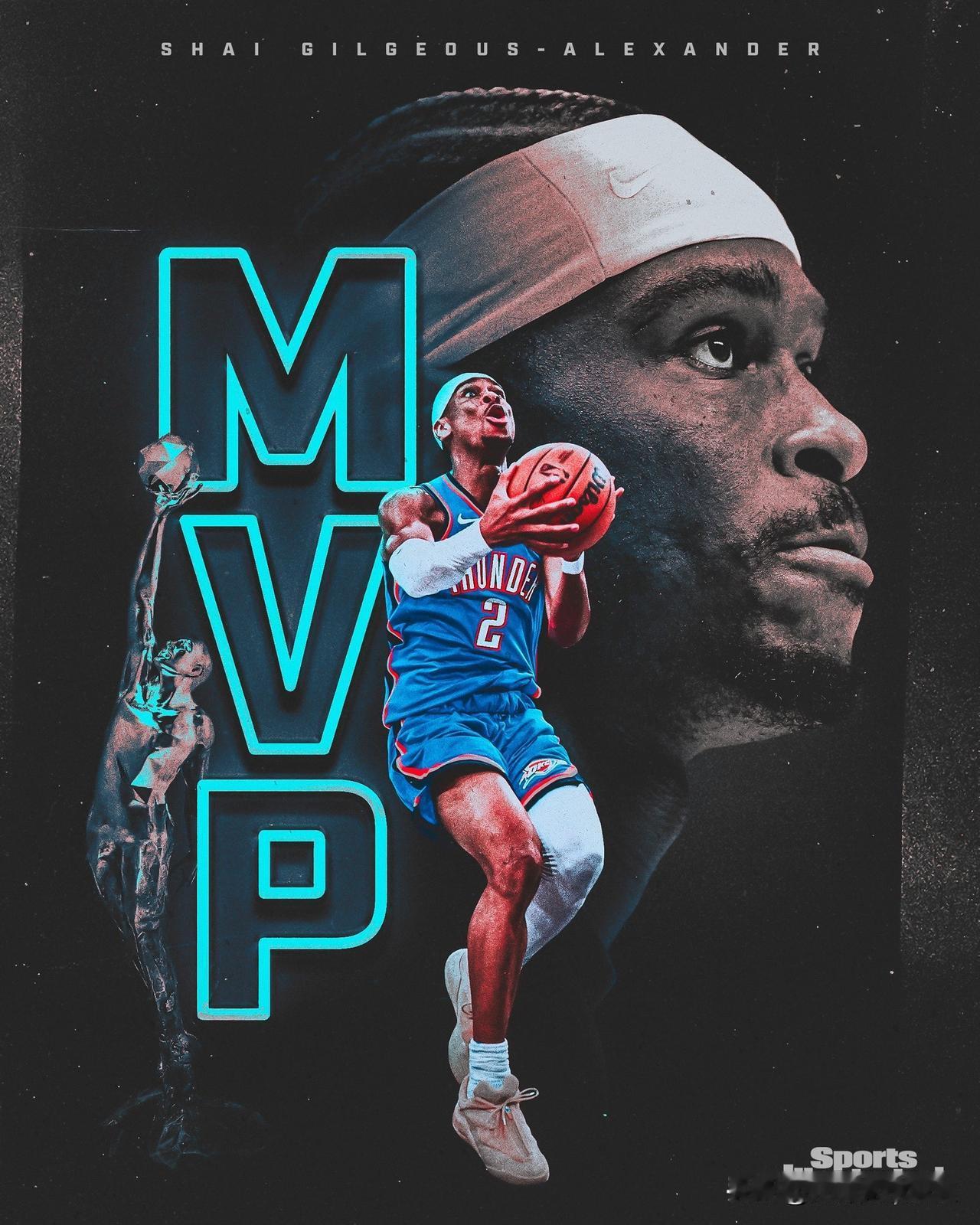 谢伊·吉尔杰斯-亚历山大2024-25 赛季 NBA MVP 🏆

⚡带领雷霆