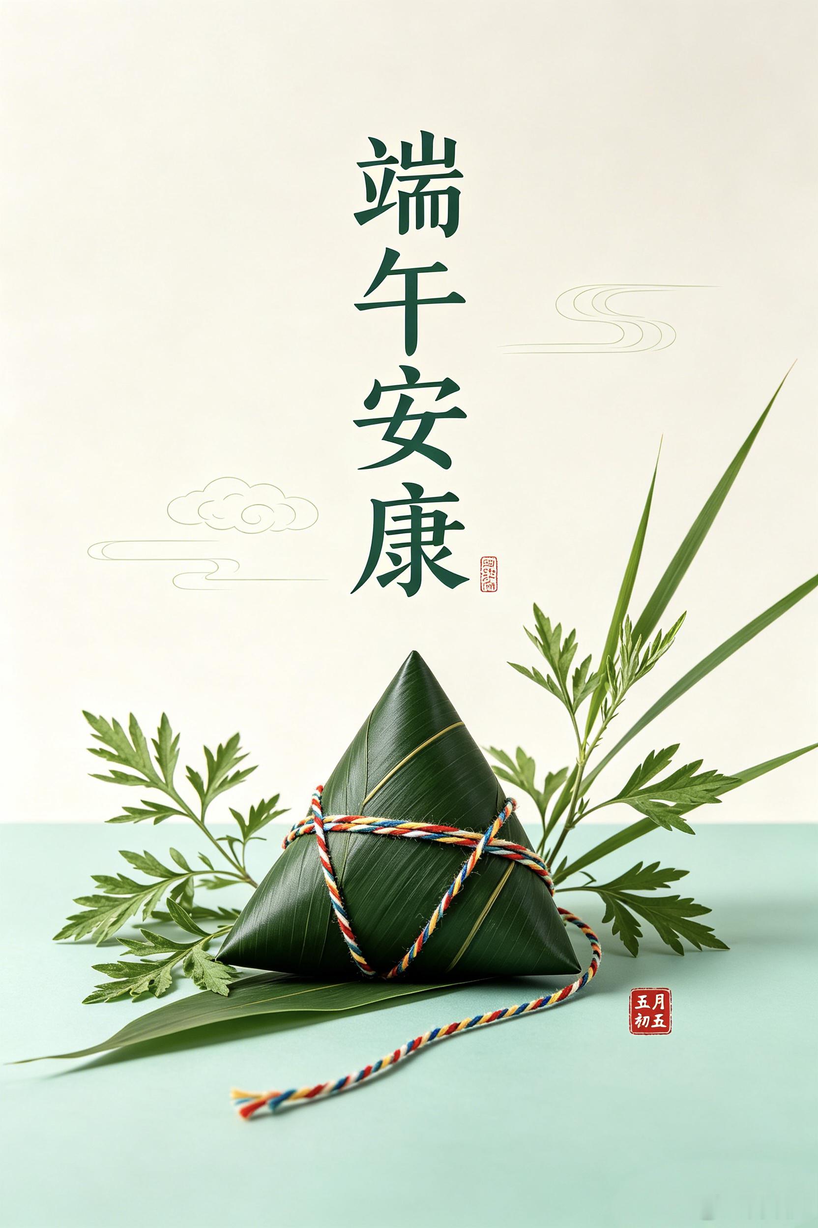 端午节今天是农历丙午年甲午月的五月初五端午节。60 年一遇，祝大家端午安康！